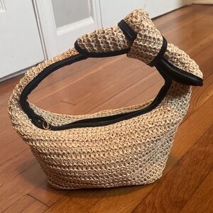 NWOT | A New Day | Tan Straw Bag